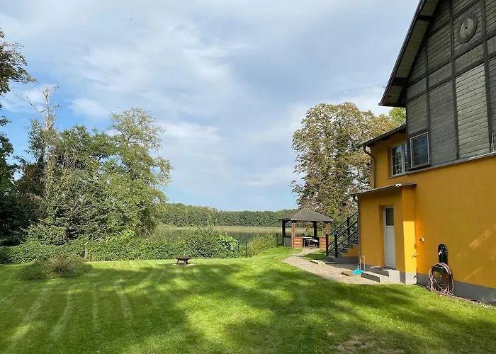 Villa Wieck Am See, Mit Ruderboot *